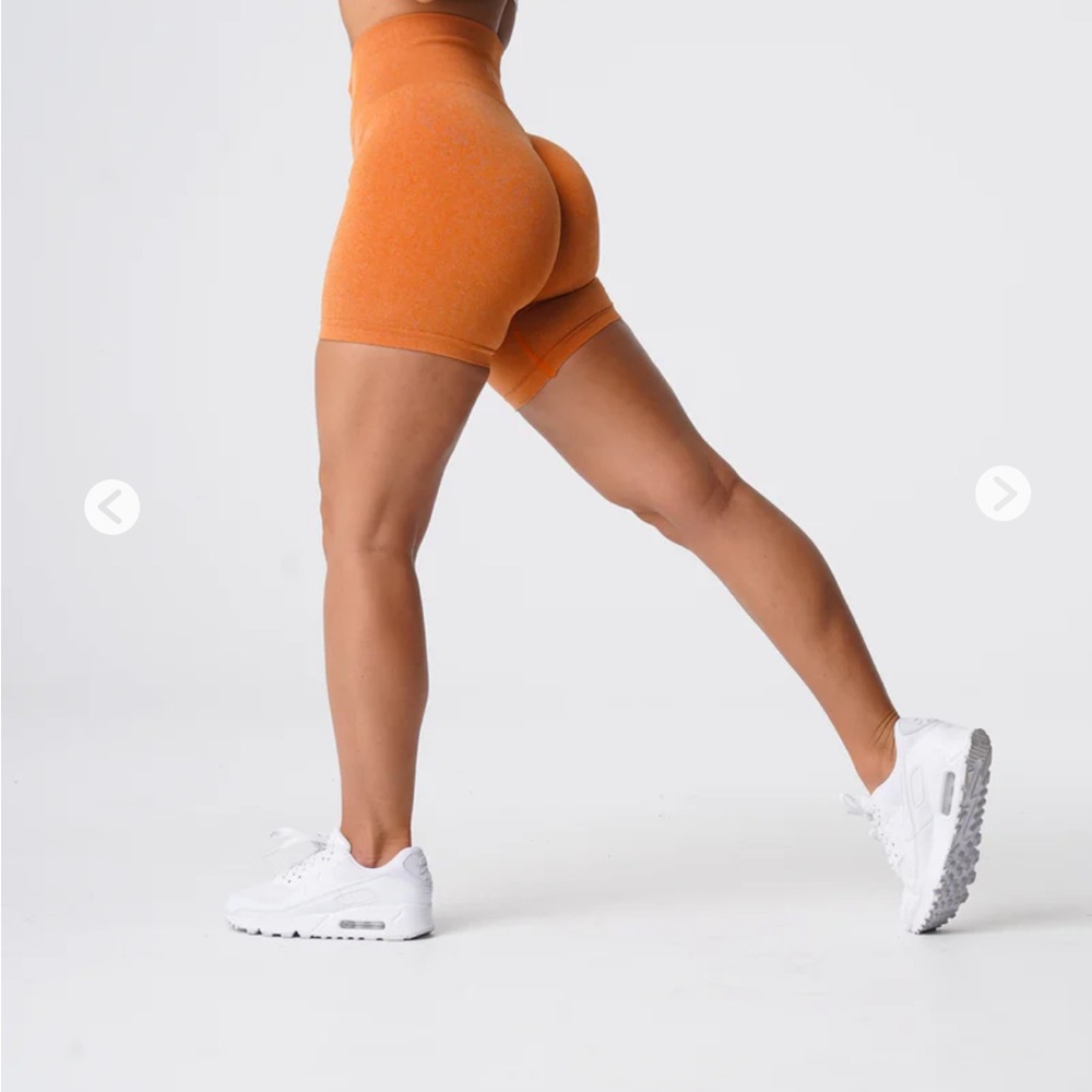 NVGTN Women's Orange Shorts - Picture 6 of 7